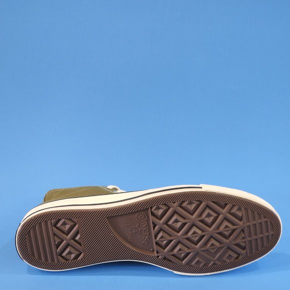 Converse Chuck 70 High Dark Moss/Egret/Black Khaki Unisex Sneakers 171565C NWT - Picture 4 of 6